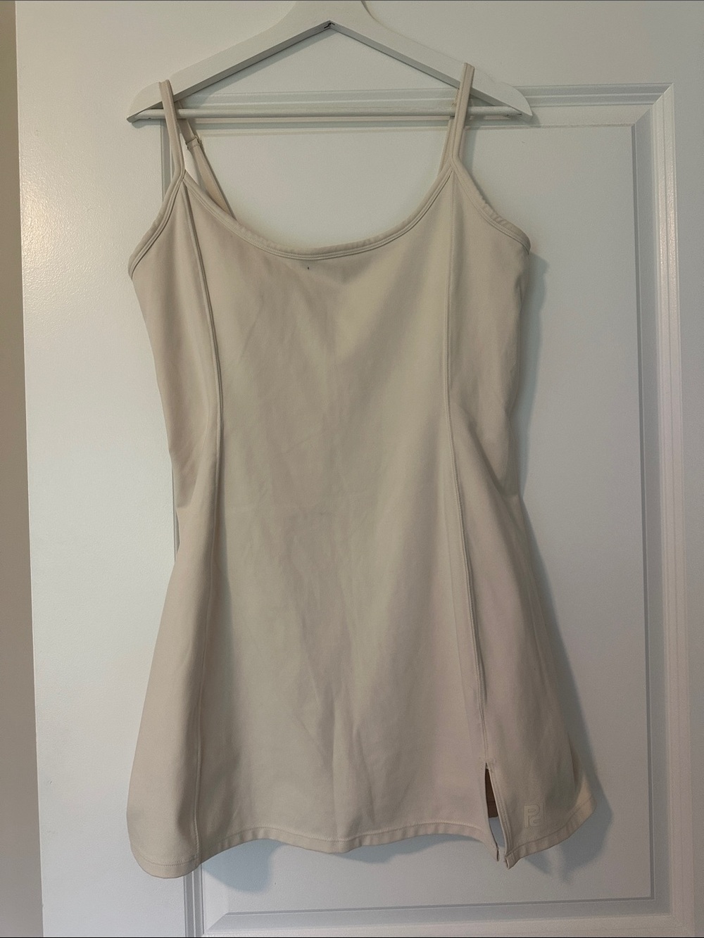 Princess Polly Cream Athletic Dress